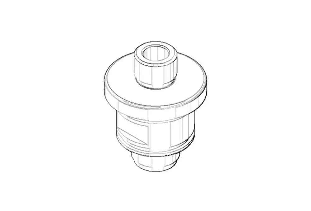 DORNBRACHT Nippel ERSATZTEILE 092403110 D. 38 x 48,5 mm Chrom, 092403110-00 Galeriebild 1